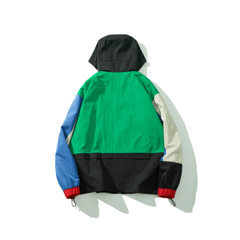 mens techwear windbreaker jacket, view 8 - MRSLM
