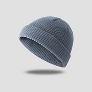 Retro short wool dome beanie hat, view 17 - MRSLM