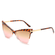 women's cat eye ocean color sunglasses, view 4 - MRSLM