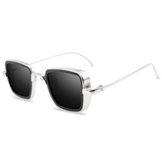 Men's retro metal frame sunglasses, view 8 - MRSLM
