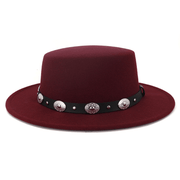wool felt jazz hat, view 9 - MRSLM