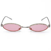 crystal cat eye sunglasses, view 5 - MRSLM