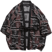Chinese Style Men'S Cardigan Knitted Retro Fashion Top - MRSLM