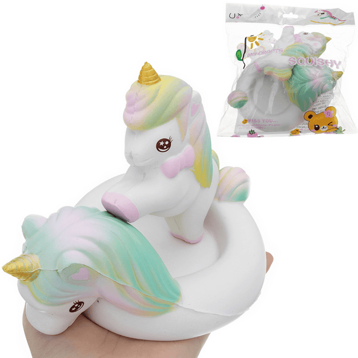 Unicorn Horse Squishy Toy 16*11.5CM Slow Rising with Packaging Collection Gift - MRSLM