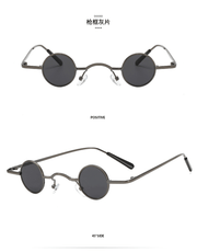 Small round retro sunglasses, view 11 - MRSLM