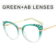 crystal TR90 butterfly glasses frame, view 10 - MRSLM