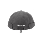 Creative letters drawstring flat cap, view 5 - MRSLM