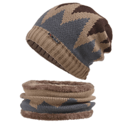 men's flame knitted wool hat, view 2 - MRSLM