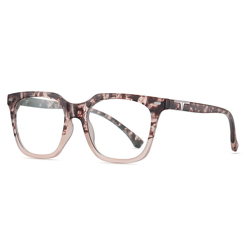 retro big frame flat mirror glasses, view 7 - MRSLM