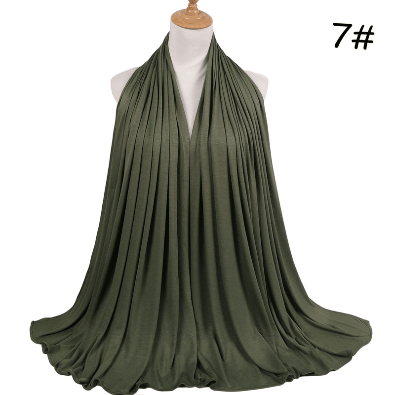 large modal cotton long scarf, view 8 - MRSLM