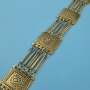 Vintage rectangular alloy waist chain, view 5 - MRSLM