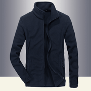 men's plus fleece sports jacket, view 4 - MRSLM