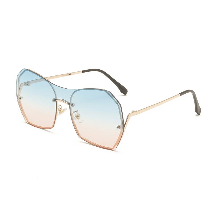 UV400 metal-frame sunglasses, view 6 - MRSLM