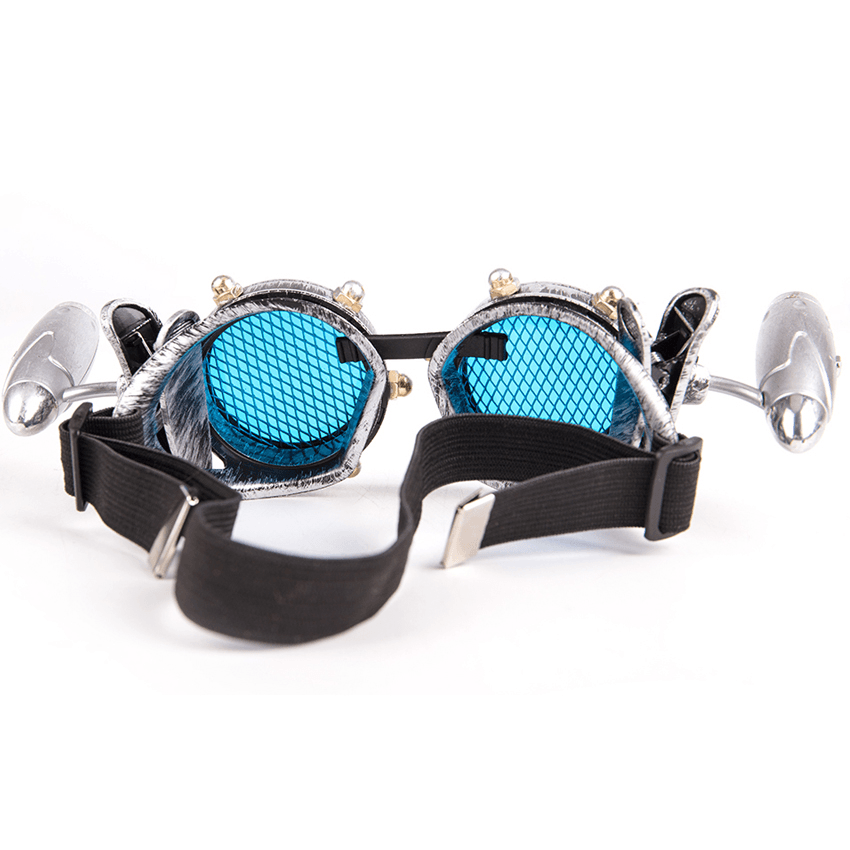 Steampunk Industrial Retro plus LED Lights Halloween Dress up Cosplay Glasses