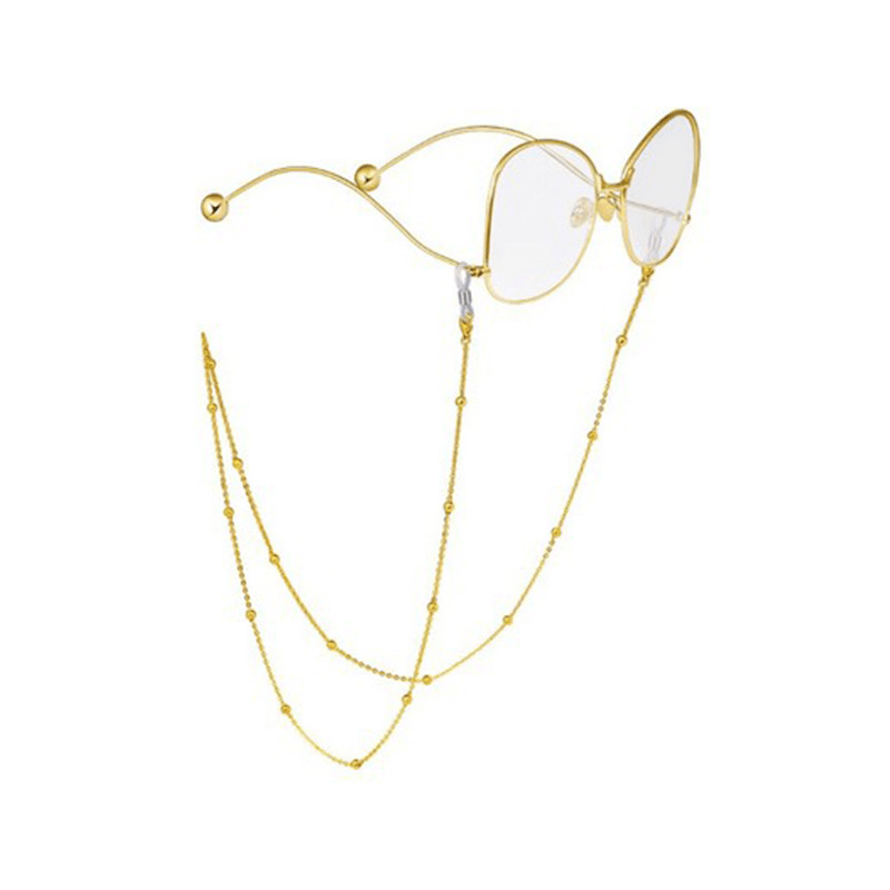 Masks Metal Chain Glasses