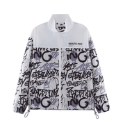 Men's summer graffiti baseball jacket - MRSLM
