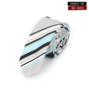 men's narrow wedding tie, view 6 - MRSLM