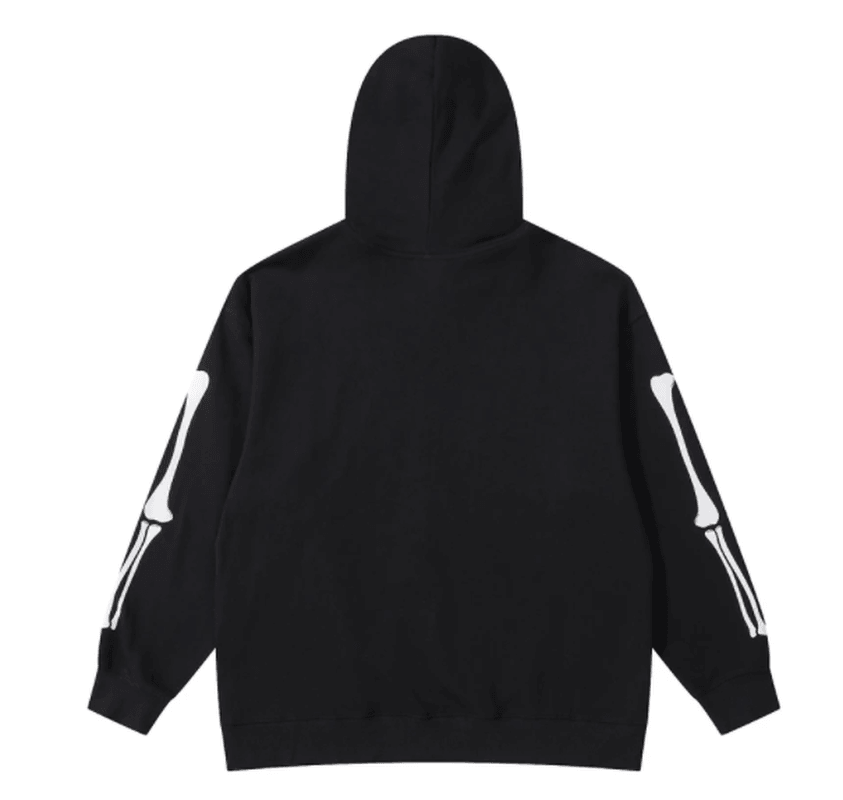 Cartoon Skull Hooded Sweater Men and Women Jackets