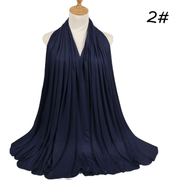 large modal cotton long scarf, view 3 - MRSLM