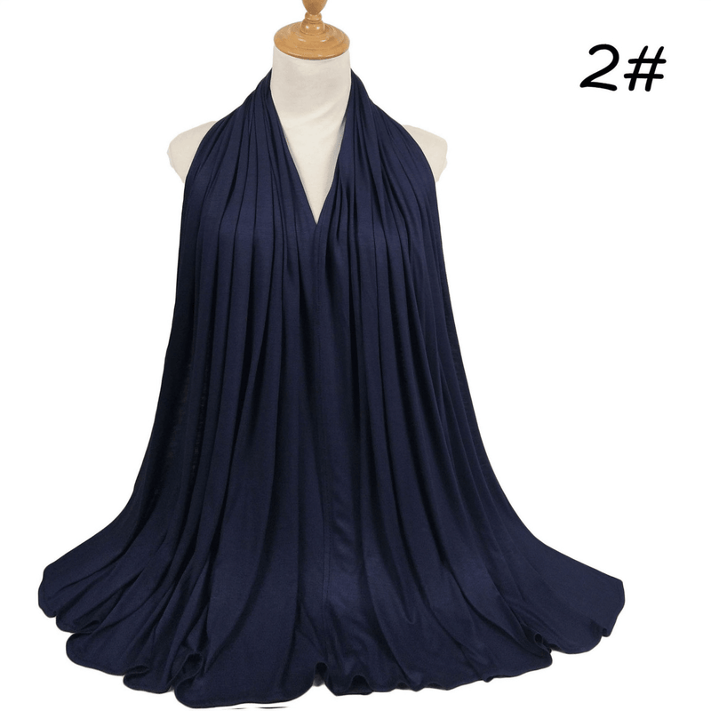 large modal cotton long scarf, view 3 - MRSLM