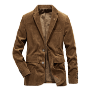 casual plain lapel blazer - MRSLM