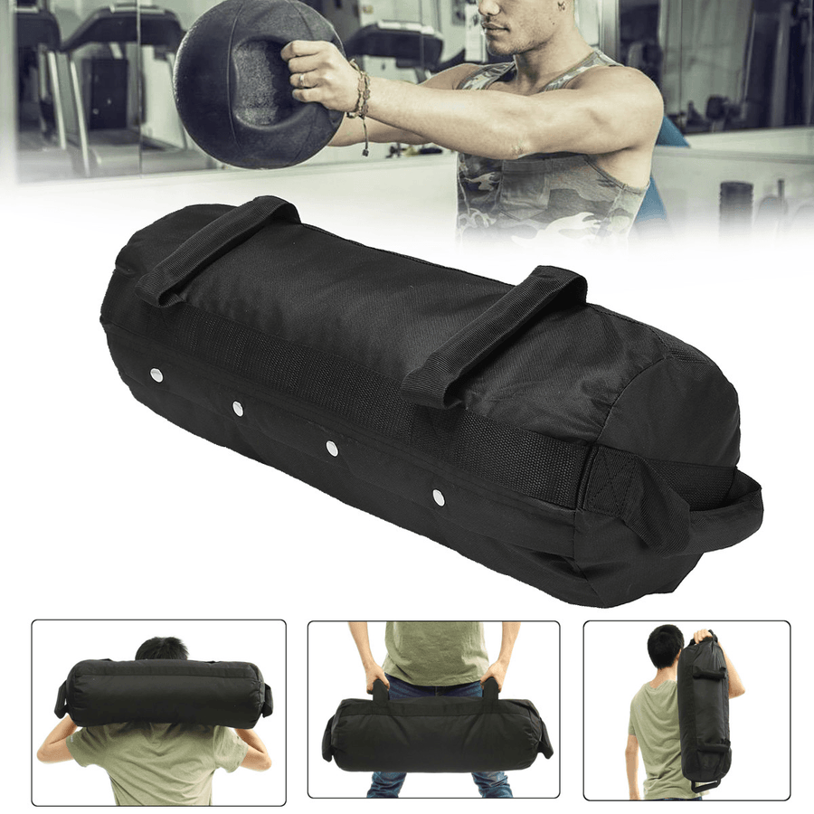 40/50/60 Ibs Adjustable Weightlifting Sandbag Fitness Muscle Training Weight Bag Exercise Tools - MRSLM