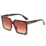 square butterfly frame sunglasses, view 3 - MRSLM