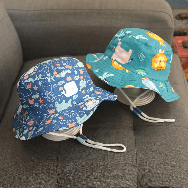 Children's summer fisherman cap, view 2 - MRSLM
