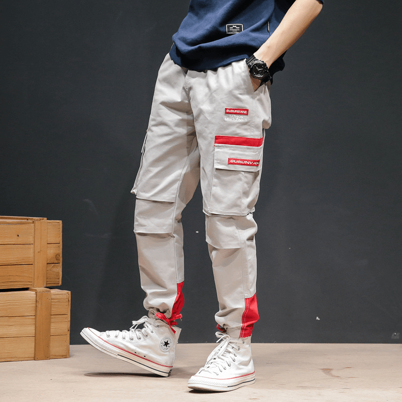korean style loose men's overalls - MRSLM