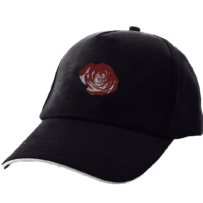 cotton baseball cap with embroidery, view 2 - MRSLM