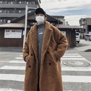 men's double-breasted coat, view 4 - MRSLM