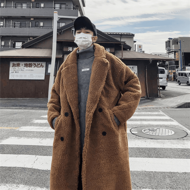 men's double-breasted coat, view 4 - MRSLM
