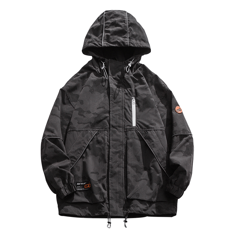 japanese casual hooded jacket, view 5 - MRSLM
