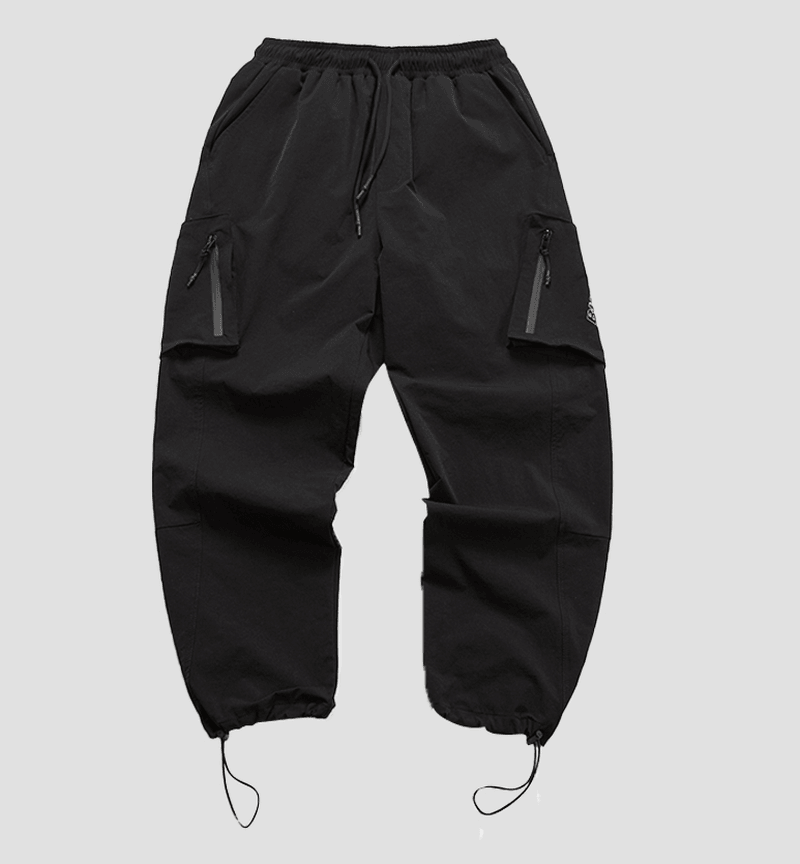 men's loose drawstring pants, view 2 - MRSLM