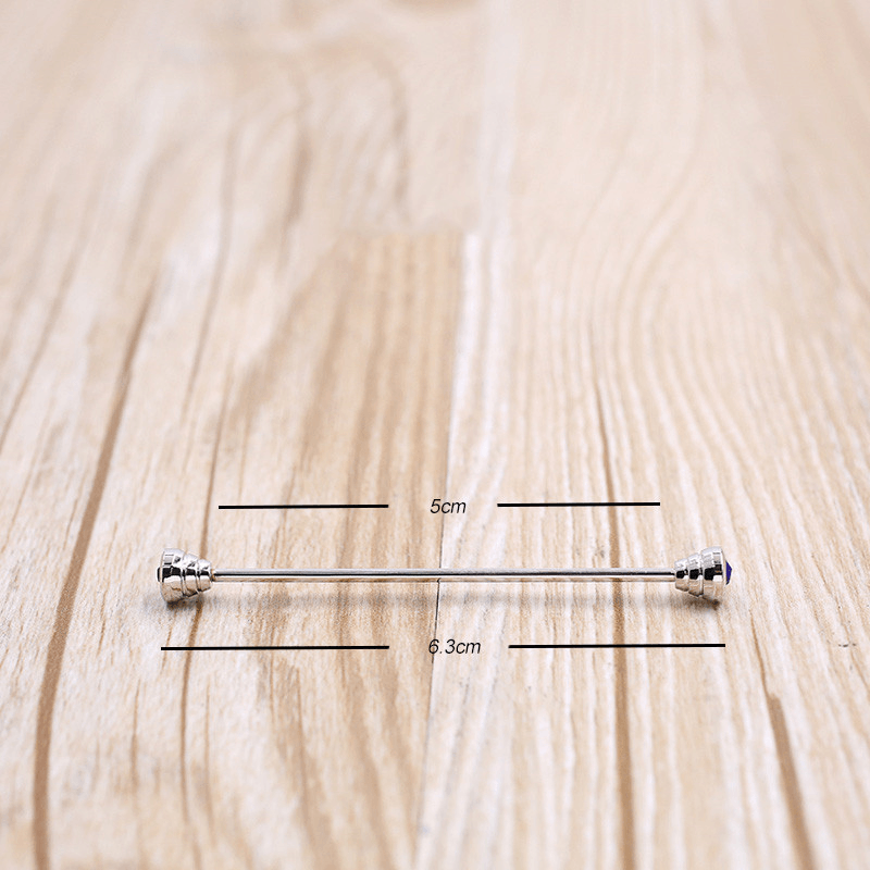 Man Business Horse Wedding Guoming Groom Graduation Interview Tie Pin Stick Buckle - MRSLM