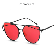 women's cat eye sunglasses, view 2 - MRSLM