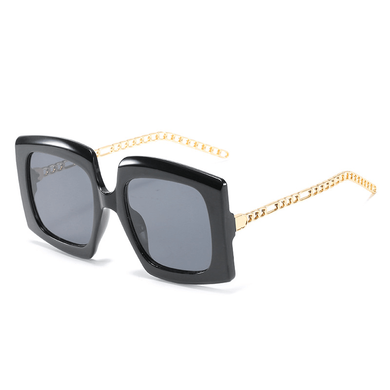 Women's cat-eye chain sunglasses, view 3 - MRSLM