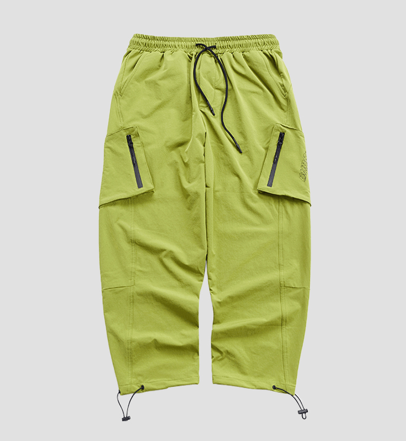 men's loose drawstring pants, view 4 - MRSLM