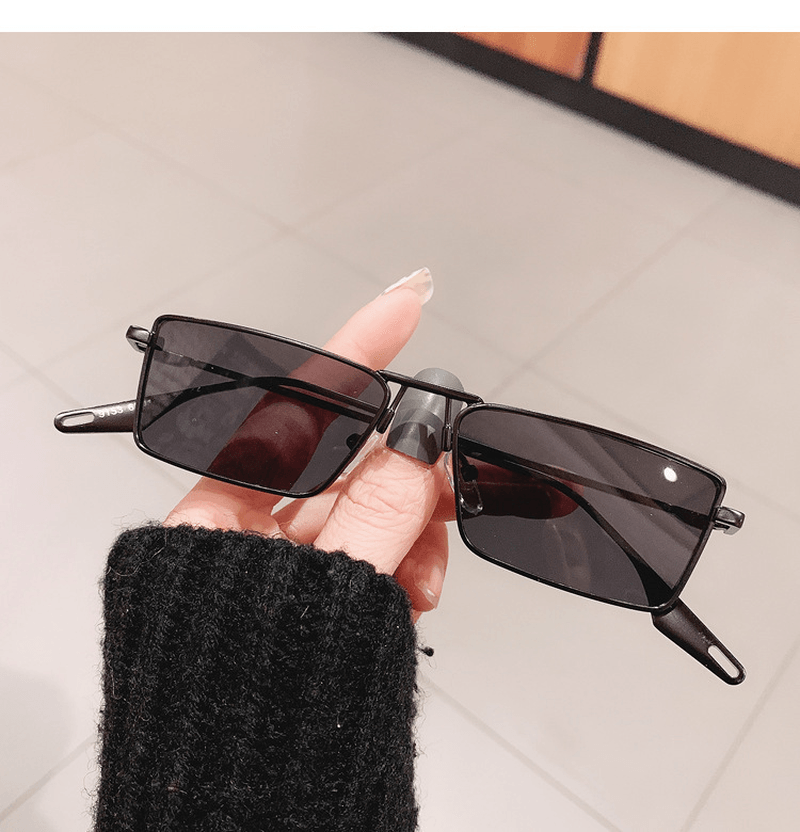 Men's brown cat-eye sunglasses, view 6 - MRSLM