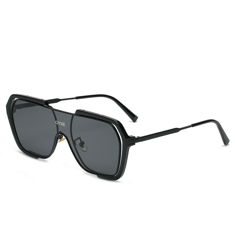 men's retro polygon sunglasses, view 6 - MRSLM