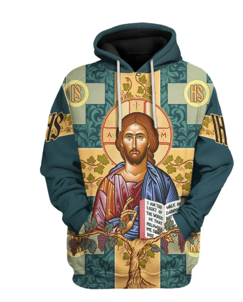 Digital 3D Full-Print Sweater Hooded plus Size Cardigan Top