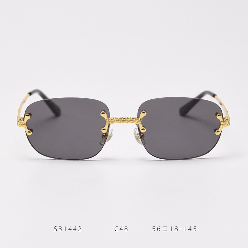 retro metal color film sunglasses, view 5 - MRSLM