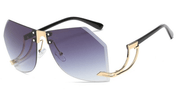 Women's round polarized sunglasses - MRSLM