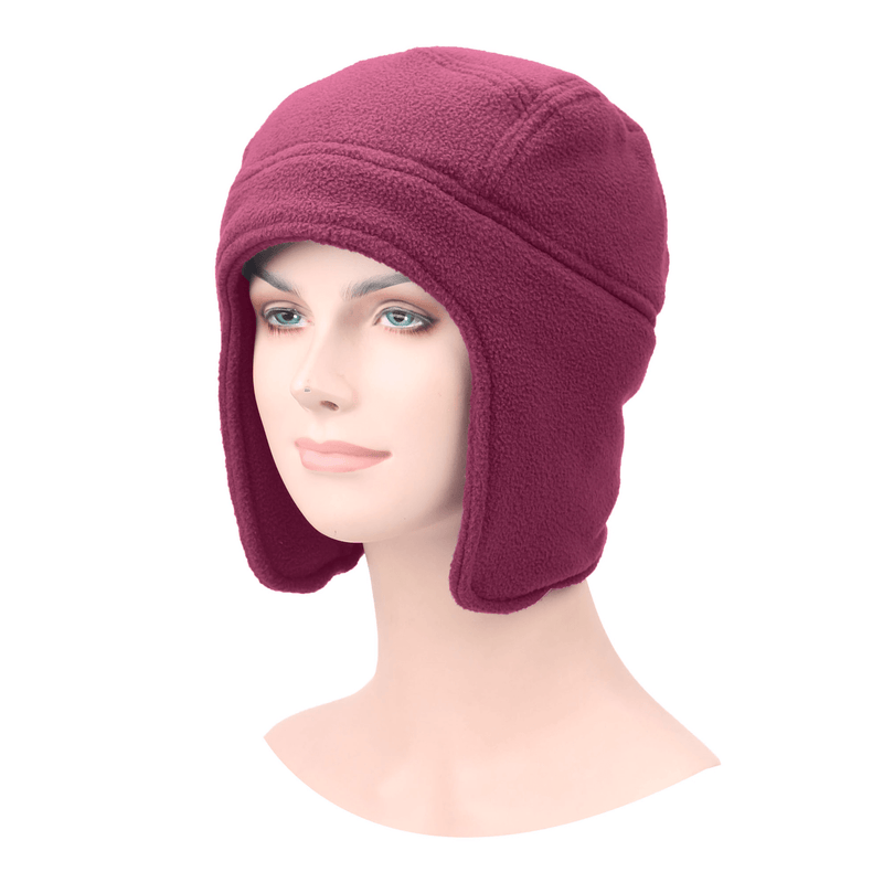fleece winter hood, view 4 - MRSLM