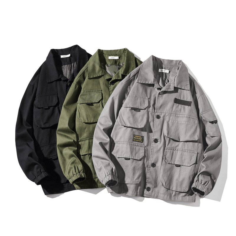 Men's Multi-Pocket Tooling Jacket