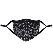 Cotton printed face mask, view 2 - MRSLM