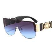 fashion simple retro one piece sunglasses, view 3 - MRSLM
