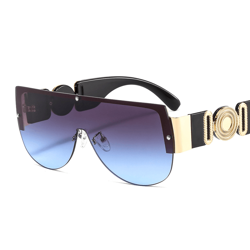 fashion simple retro one piece sunglasses, view 3 - MRSLM