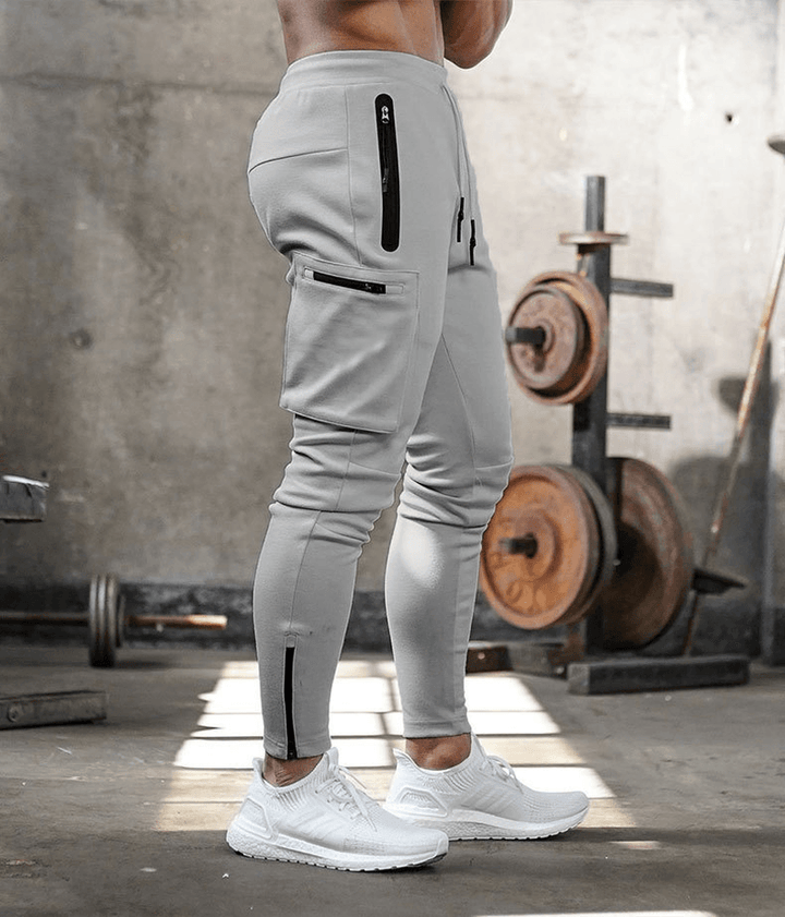 Sports Trousers Men'S Fitness Hanging Towel Trousers Running Training Feet Pants - MRSLM