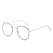 vintage round metal frame glasses, view 5 - MRSLM